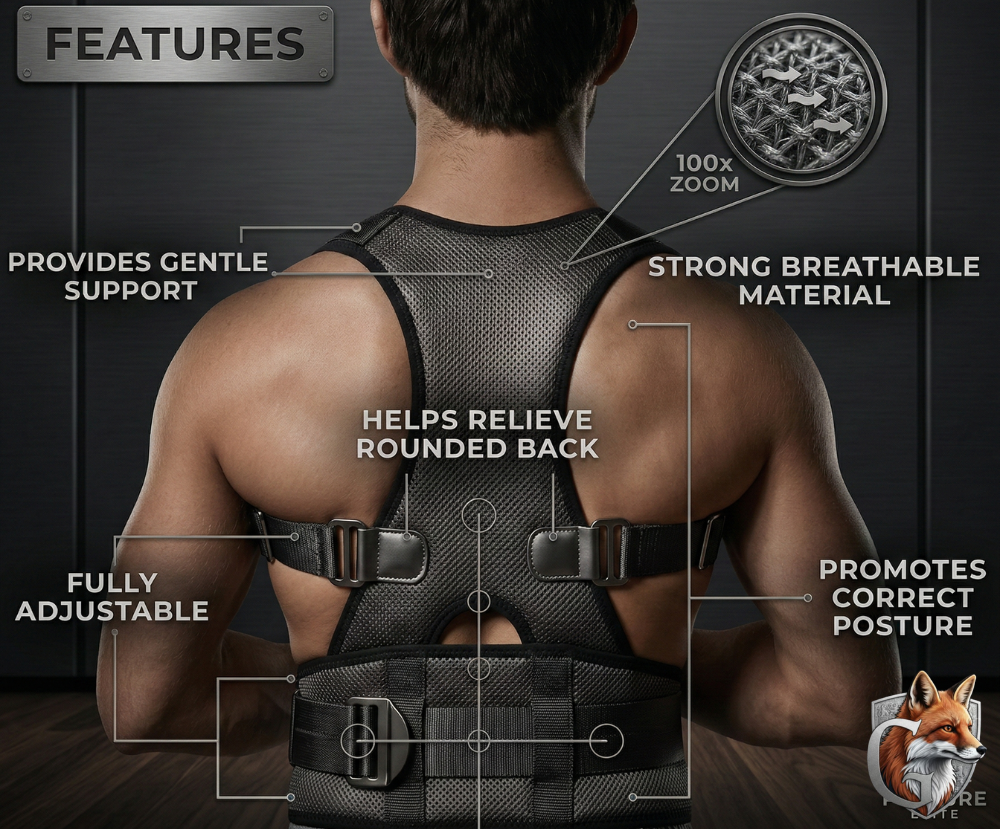 German Fox Unisex Body Alignment Belt